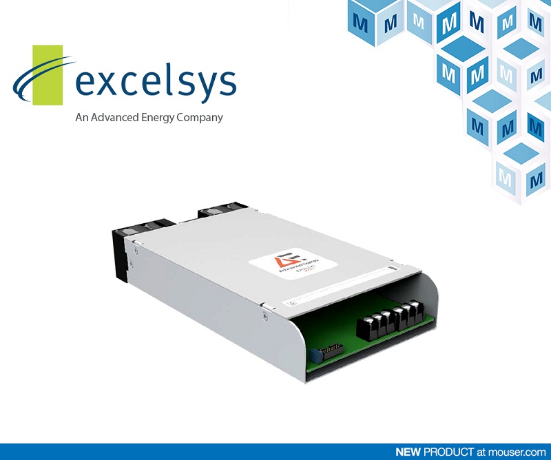Mouser adds Excelsys Low Voltage Power Supplies